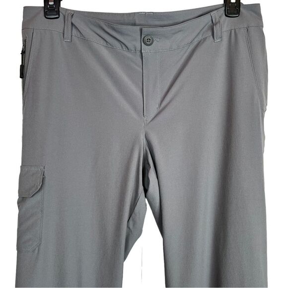 EDDIE BAUER Polar Fleece-Lined Pants in Gray Women's Size 12 = Large - Picture 2 of 11